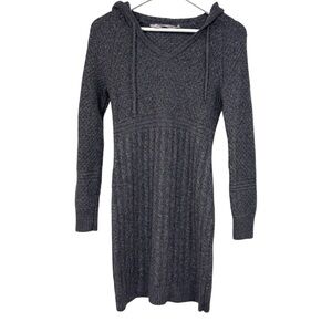 Athleta Coldspell Hooded Sweater Dress Extra Fine Merino Wool Women Size XS